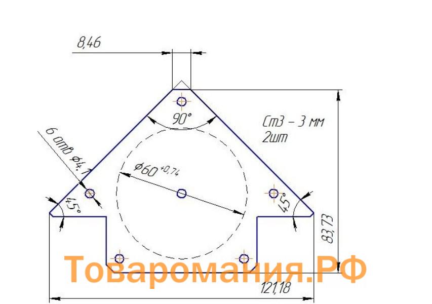 Угольник своими руками