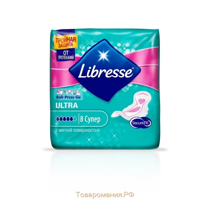 Прокладки Libresse Ultra Super, 8 шт.