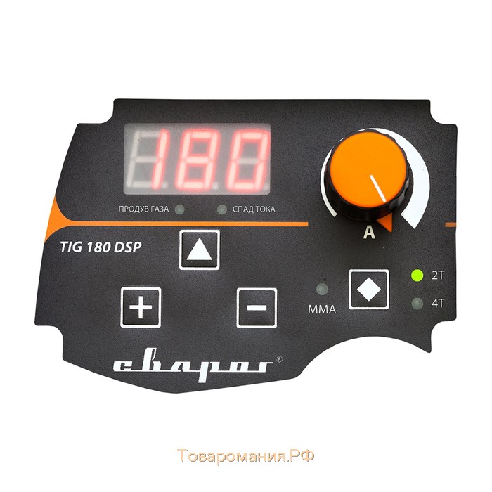 Инвертор сварочный "СВАРОГ" TIG 180 DSP "PRO" W206, 7 кВт, 180А, 220В