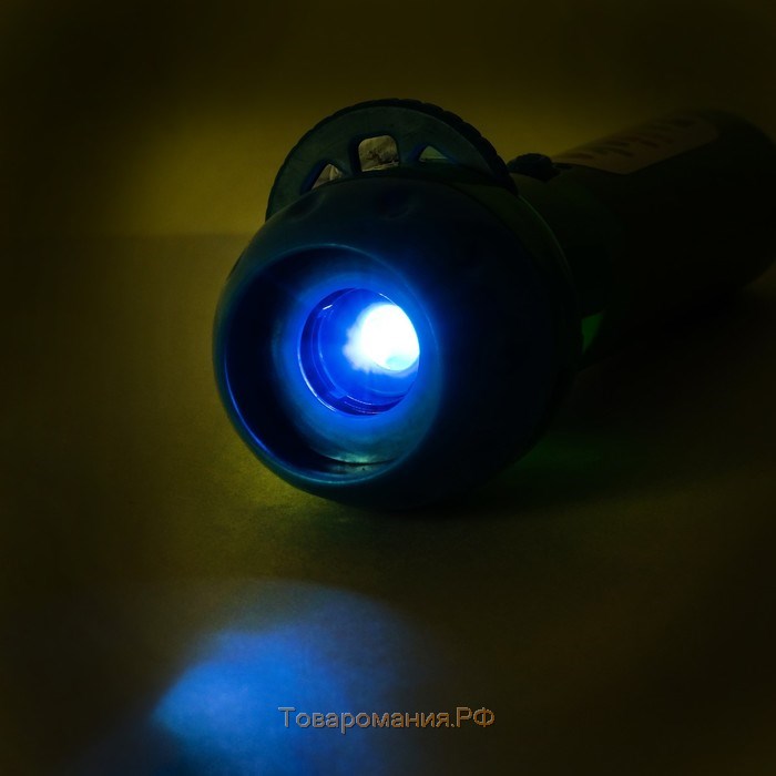 Проектор-фонарик «Эра динозавров», свет, цвета МИКС