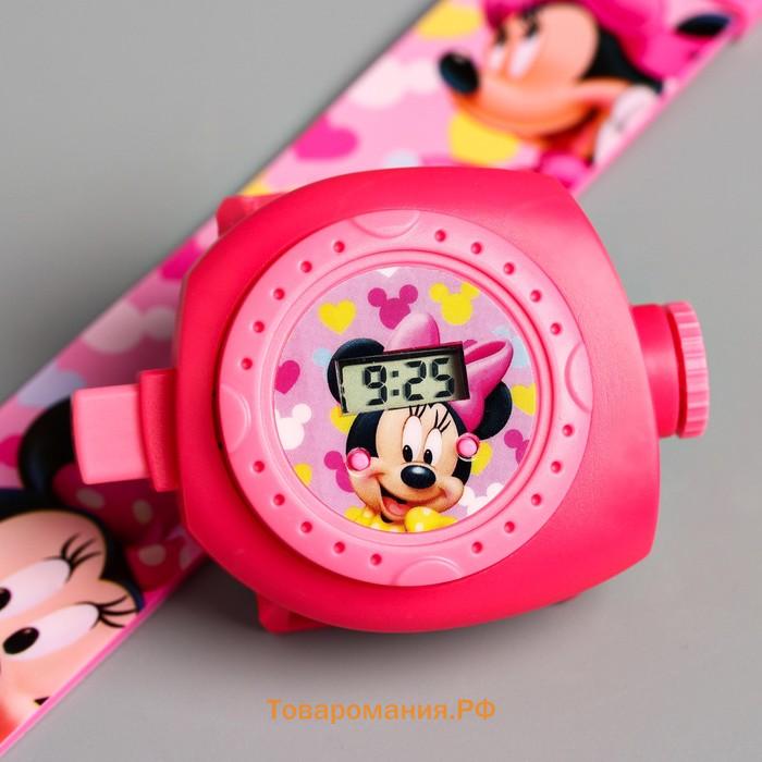 Часы с проектором «Минни Маус», Disney