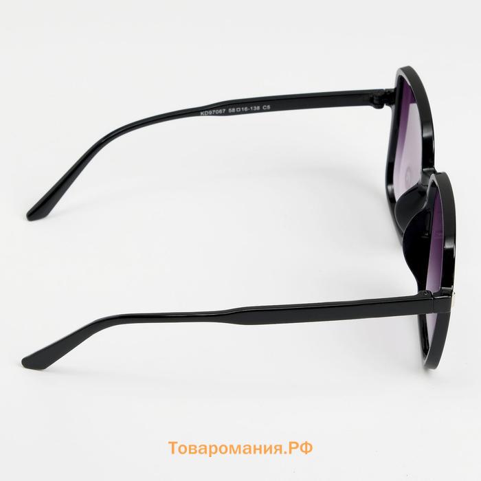 Очки солнцезащитные "OneSun", uv 400, дужка 14.5 см, ширина 14.5 см, линза 6 х 5.5 см