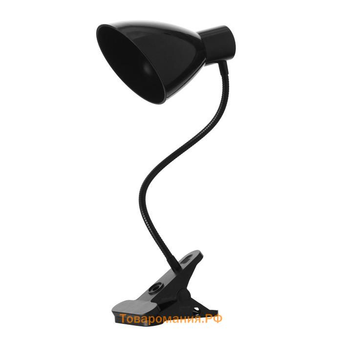 Настольная лампа 16700/1BK Е27 15Вт черный RISALUX