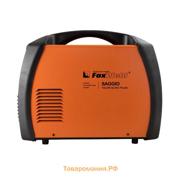 Аргонодуговой инвертор FoxWeld SAGGIO TIG 205 AC/DC PULSE, 230 В, 10-200 А