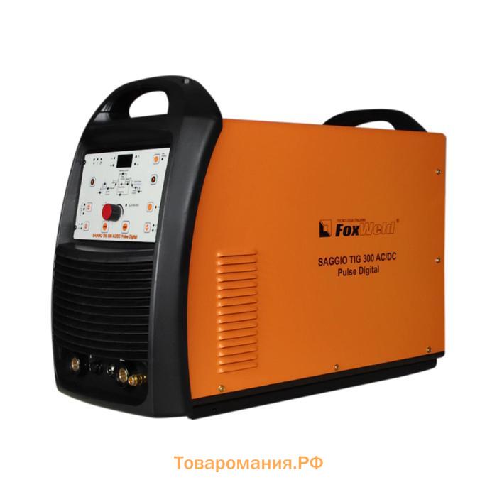 Аргонодуговой инвертор FoxWeld SAGGIO TIG 300 AC/DC PulseDigital, 400 В, 10-200 А