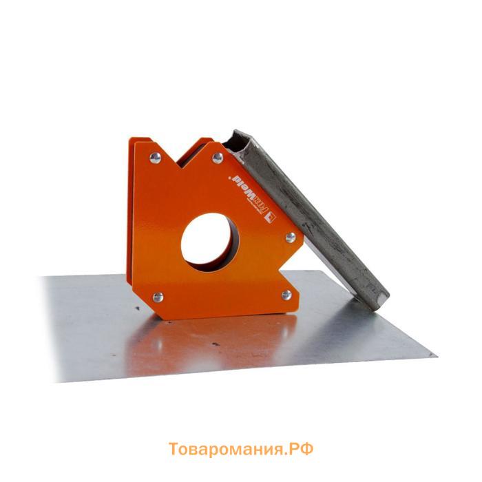 Угольник магнитный FoxWeld FIX-5, 45º/90º/135º, усилие 34 кг