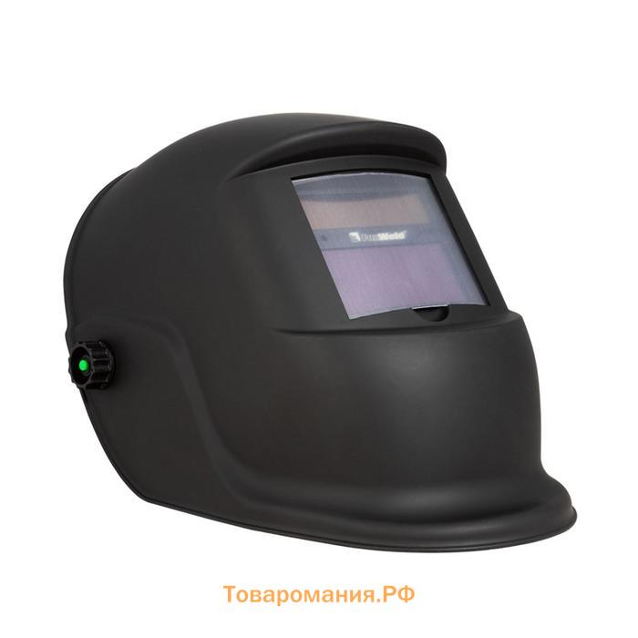 Маска FoxWeld "КОРУНД-3 PLUS", ф-р 3600V, DIN 3, 92х42 мм, 2хCR2032+солнечная батарея