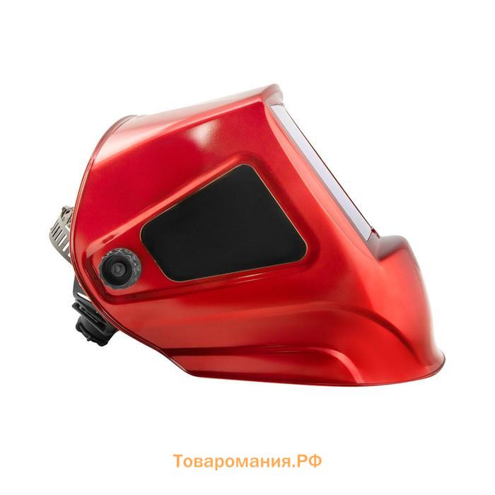 Маска сварщика FoxWeld FOXCRAFT "магма", фильтр 9700V-133х114 мм, питание: CR2032+солн.бат.