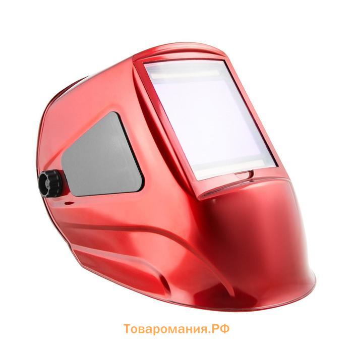 Маска сварщика FoxWeld FOXCRAFT "магма", фильтр 9700V-133х114 мм, питание: CR2032+солн.бат.