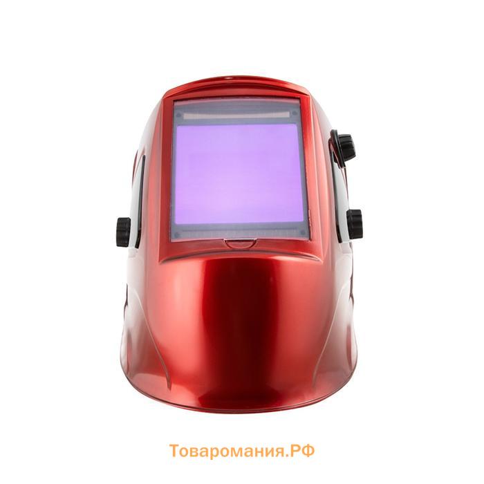 Маска сварщика FoxWeld FOXCRAFT "магма", фильтр 9700V-133х114 мм, питание: CR2032+солн.бат.