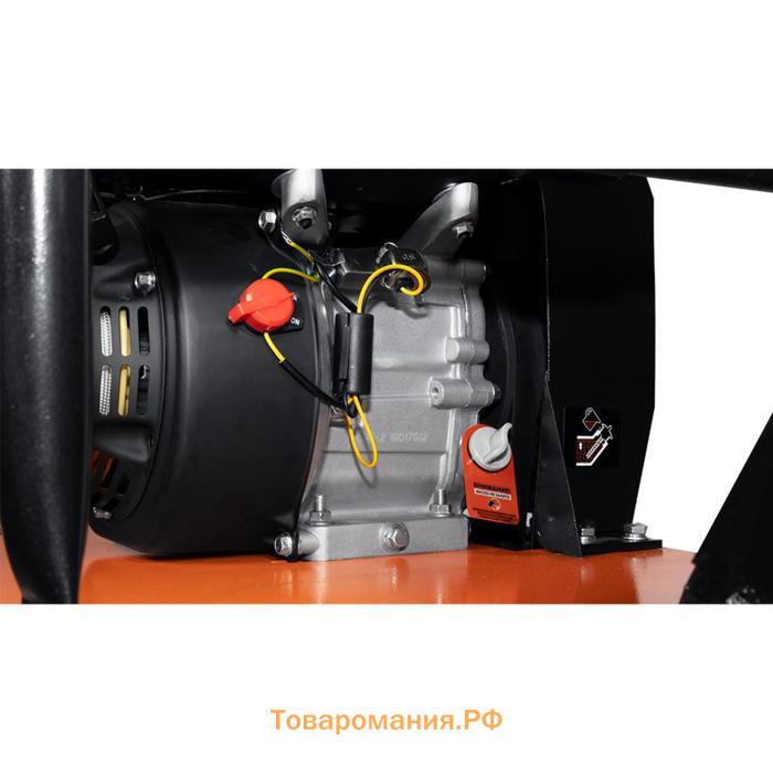 Виброплита FTL PCR 150, 6.5 л.с, бенз., 35 кН, 3840 вибр./мин, 20-25 м/мин, 702х497 мм