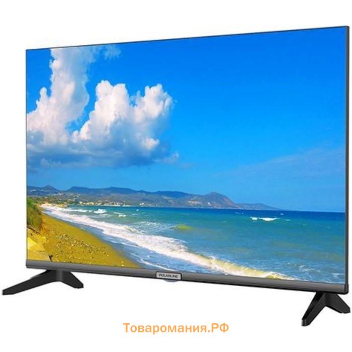 Телевизор PolarLine 32PL51STC-SM, 32", 1366x768, DVB-T/Т2/C, HDMI 3, USB 2, SmartTV,чёрный