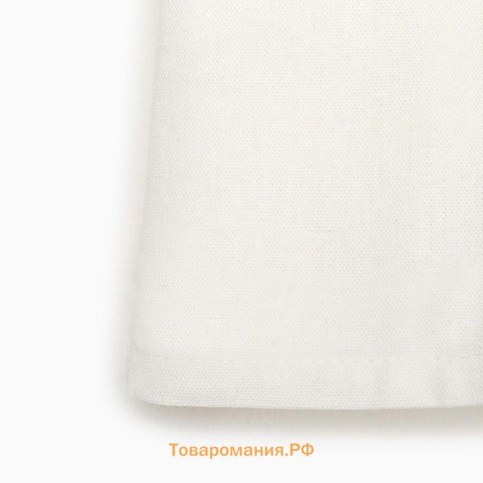 Шорты детские MINAKU: Cotton Collection цвет белый, рост 128