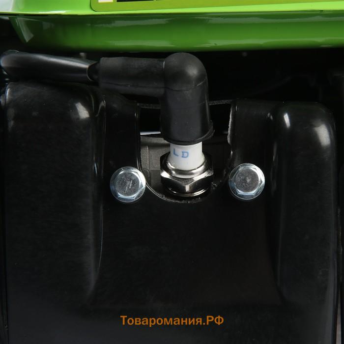 Генератор Сибртех БС-950, бензиновый, 2Т, 0.8 кВт, 220 В, 4 л, ручной старт