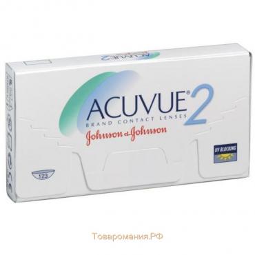 Контактные линзы Acuvue 2, -10,5/8,3, в наборе 6шт