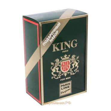 Подарочный набор для мужчин: Туалетная вода King+пена для бритья