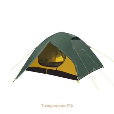 Палатка, серия Trekking Cloud 2, зелёная, 2-местная