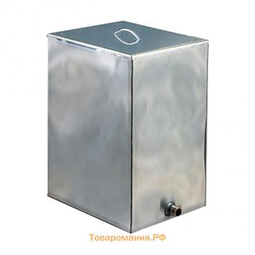 Бак для нагрева воды из нержавеющей стали 1.0 мм, 45 л, для печи ПБ-25Б