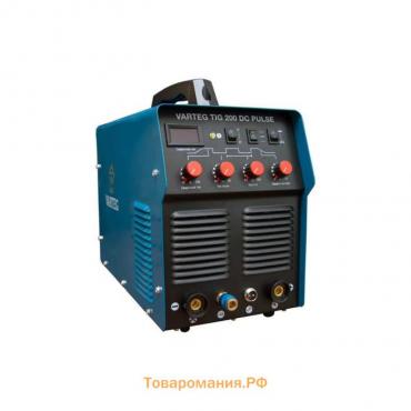 Аргонодуговой инвертор VARTEG TIG200DC PULSE, 220 В, 10-200 А