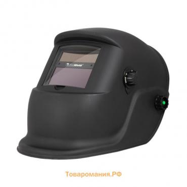 Маска FoxWeld "КОРУНД-3 PLUS", ф-р 3600V, DIN 3, 92х42 мм, 2хCR2032+солнечная батарея