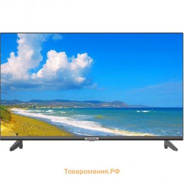 Телевизор PolarLine 32PL51STC-SM, 32", 1366x768, DVB-T/Т2/C, HDMI 3, USB 2, SmartTV,чёрный