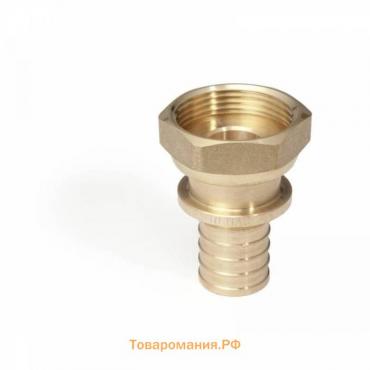 Переходник аксиальный REHAU RAUTITAN 14563371001, d=20 мм x 1/2", с накидной гайкой