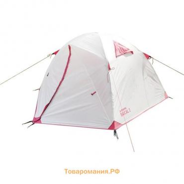 Палатка туристическая Atemi BAIKAL 2B, 2-местная, цвет серый/красный