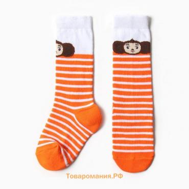 Гольфы детские KAFTAN Чебурашка, р-р 14-16 см, оранжевый